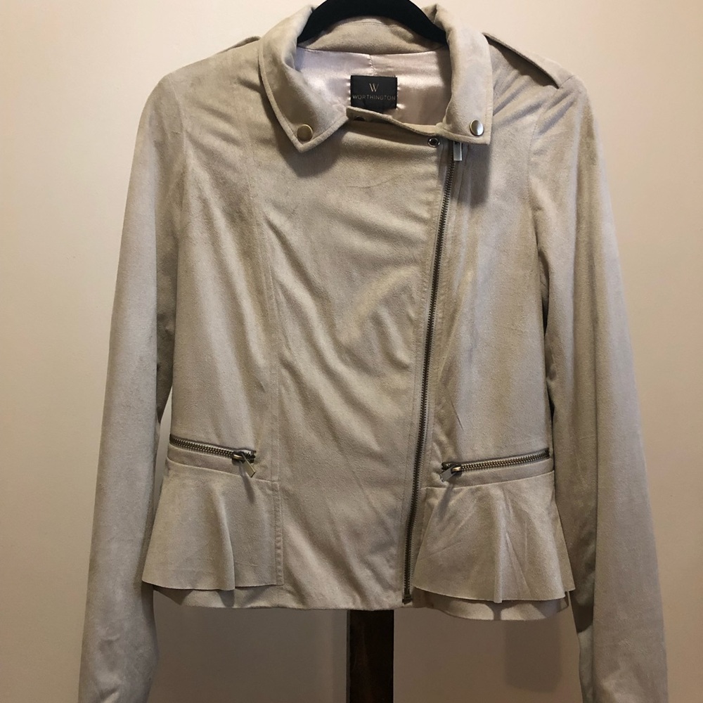 Women’s Worthingon Faux Suede Jacket TALL
